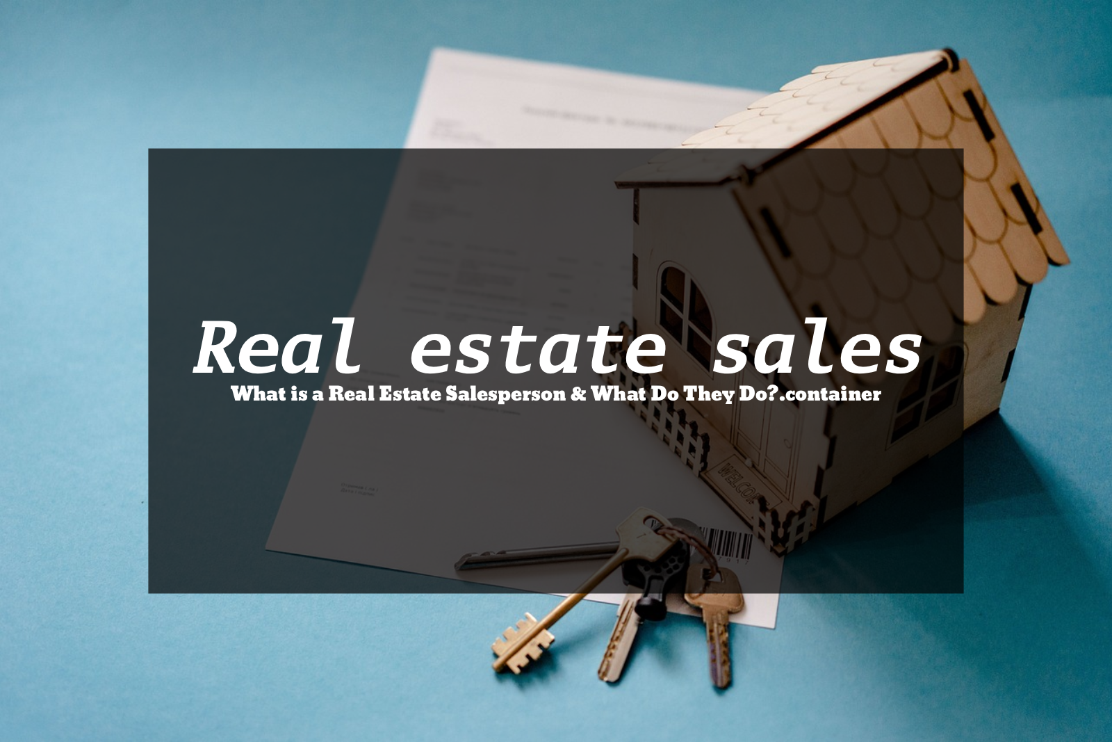 不動産営業求人のイメージ